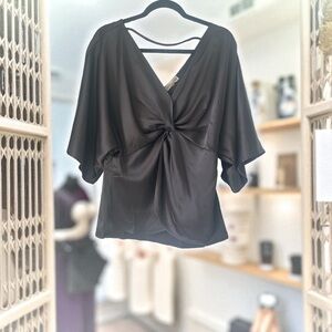 Elegant Black Women's Top